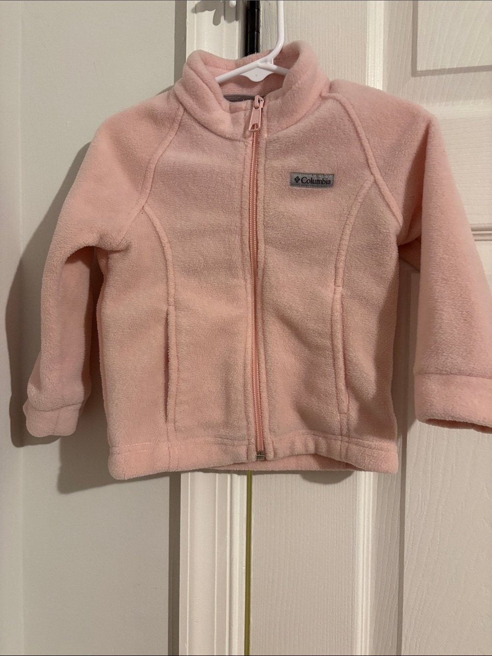Columbia Kids Light Pink Fleece Jacket